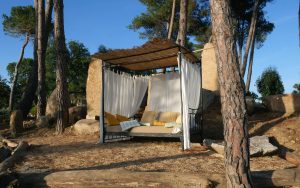 Casa di l'onda espace de repos, calme, sur lit extérieur