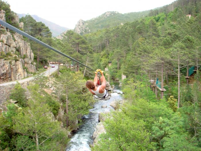 Casa di l'onda parc aventure Ghisoni